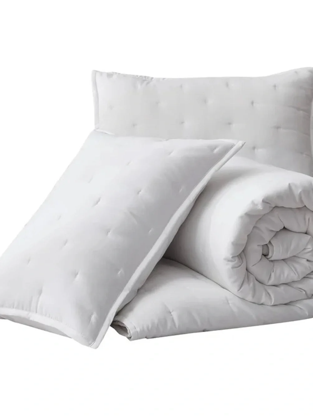 White king Quilted Set - Soft All-Season Bedding